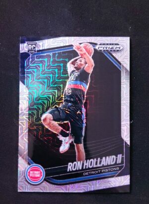 2024-25 Panini Prizm Black Ron Holland II #28 25/25 RC