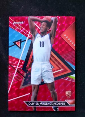 2023-24 Topps Finest Olivier-Maxence Prosper #177 5/5 RC