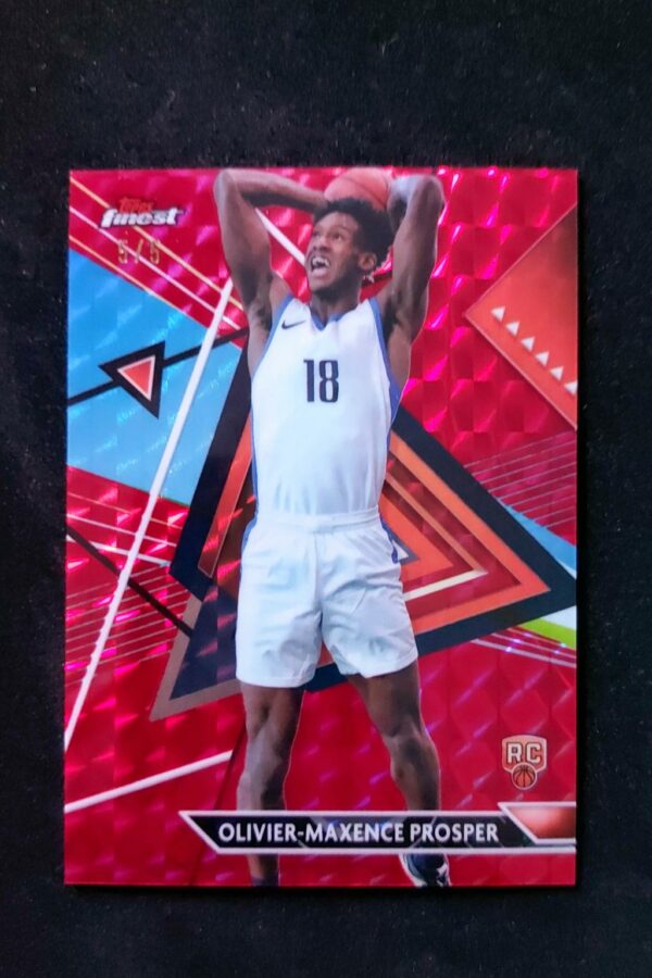 2023-24 Topps Finest Olivier-Maxence Prosper #177 5/5 RC