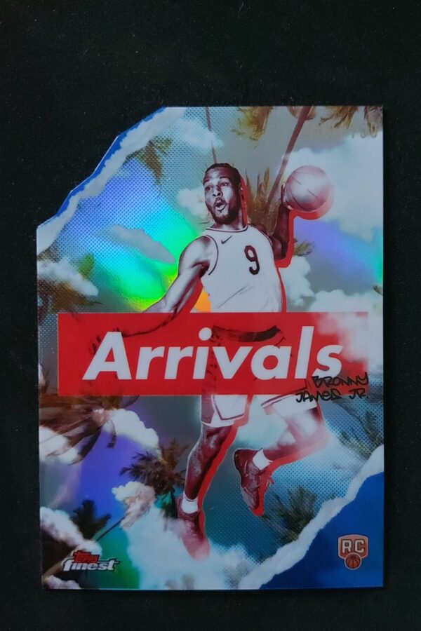 2024-25 Topps Finest Arrivals Bronny James Jr 068/150 RC