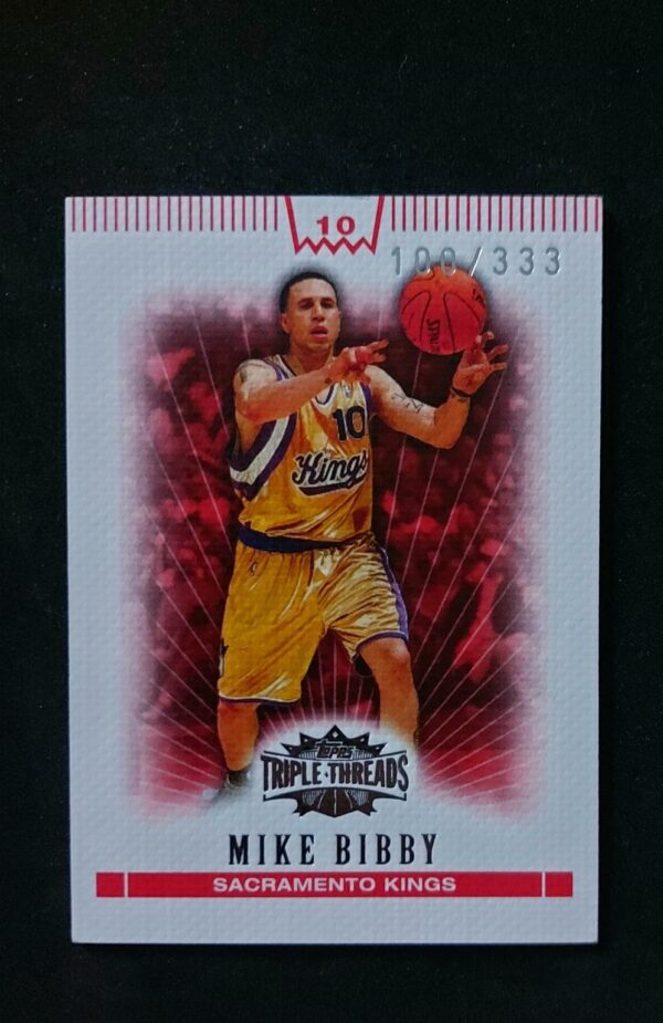 2007-08 Topps Tripple Threads Mike Bibby 100/333