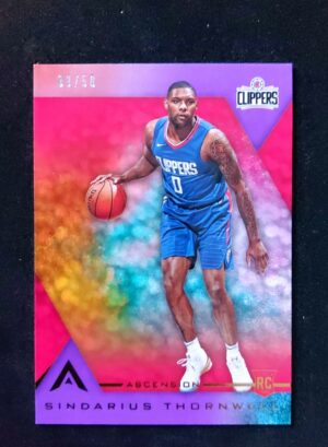 2017-18 Panini Ascension Sindarius Thornwell #117 09/50 RC
