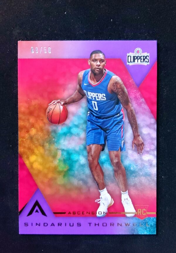 2017-18 Panini Ascension Sindarius Thornwell #117 09/50 RC