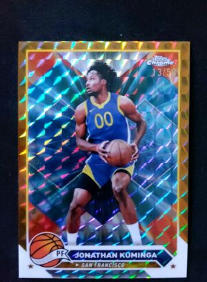 2023-24 Topps Chrome Jonathan Kuninga #122 13/50