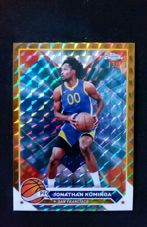 2023-24 Topps Chrome Jonathan Kuninga #122 13/50