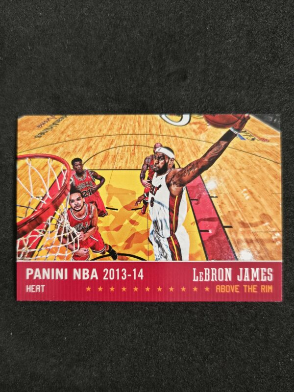 2013-14 Panini NBA Above the Rim Trademark Moves Lebron James #11