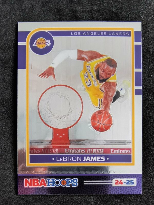 2024-25 Panini Hoops Lebron James #18 Optichrome