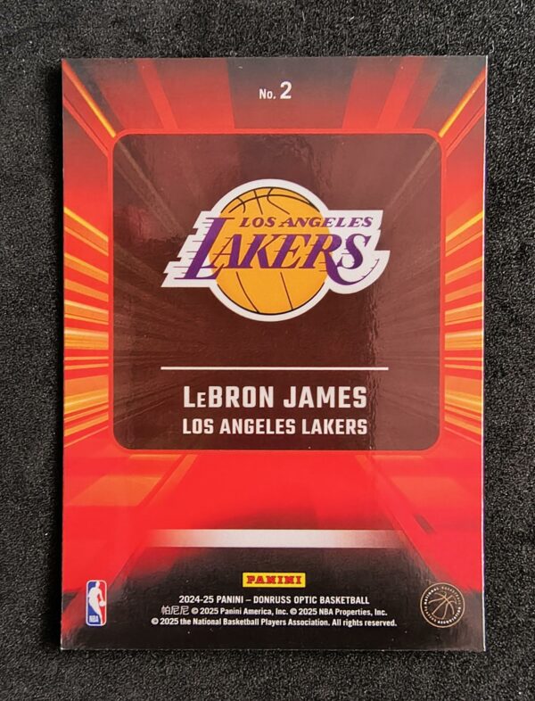2024-25 Panini Optic Express Lane Lebron James #2