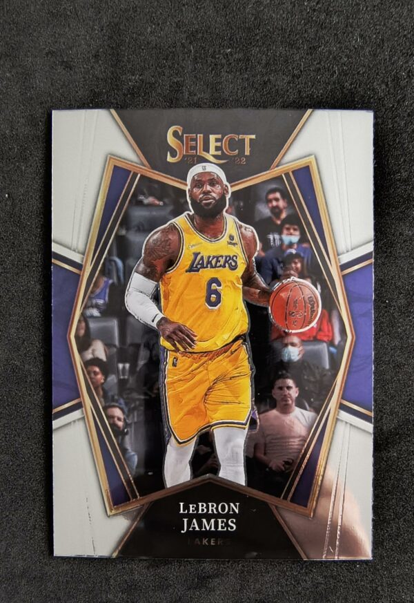 2021-22 Panini Select Lebron James Premier Level #195