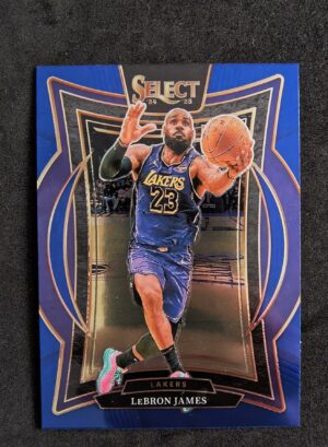2024-25 Panini Select Lebron James Concourse #54 Blue