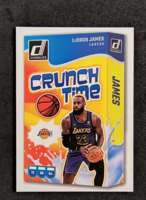 2024-25 Panini Donruss Crunch Time Lane Lebron James #4