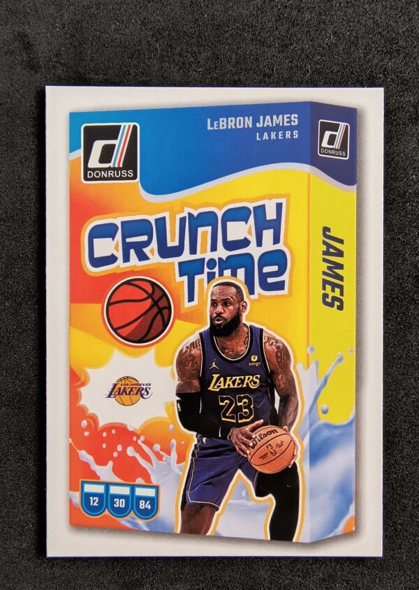 2024-25 Panini Donruss Crunch Time Lane Lebron James #4