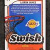 2024-25 Panini Donruss Swish Lebron James #5 Press Proof Purple