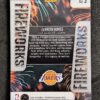 2024-25 Panini Prizm Black Fireworks Lebron James #3