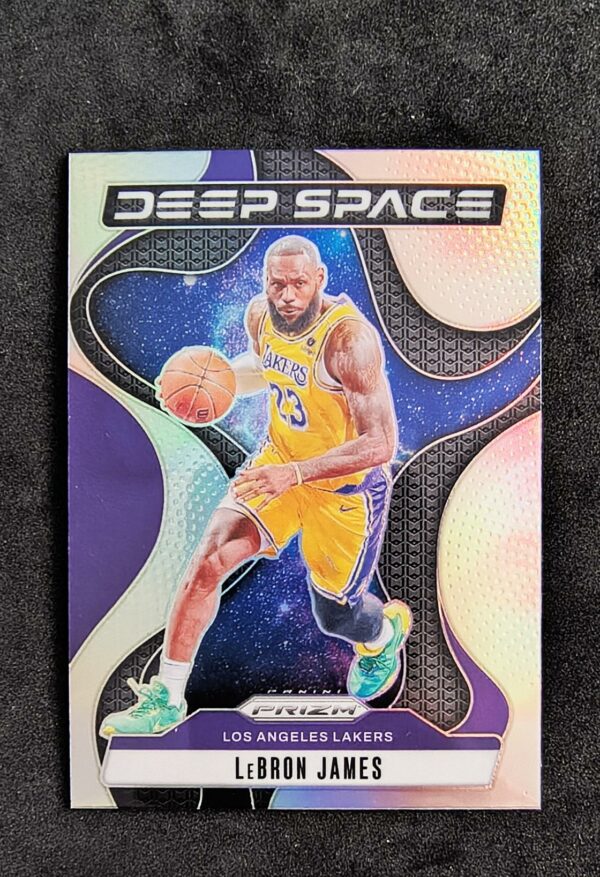 2024-25 Panini Prizm Deep Space Lebron James #5 Silver