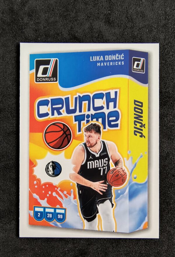 2024-25 Panini Donruss Crunch Time Luka Doncic #8