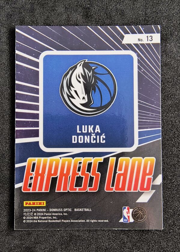 2023-24 Panini Optic Express Lane Luka Doncic #13