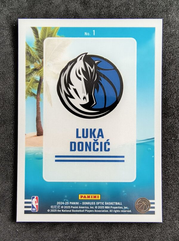 2024-25 Panini Optic Splash Luka Doncic #1