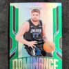 2024-25 Panini Prizm Dominance Luka Doncic #12 Green
