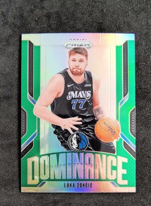 2024-25 Panini Prizm Dominance Luka Doncic #12 Green