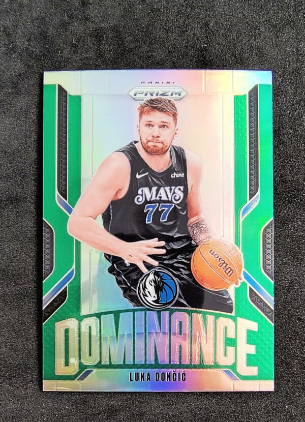 2024-25 Panini Prizm Dominance Luka Doncic #12 Green