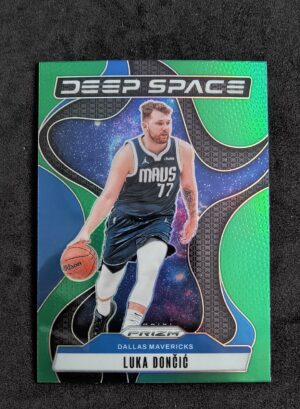 2024-25 Panini Prizm Deep Space Luka Doncic #4 Green