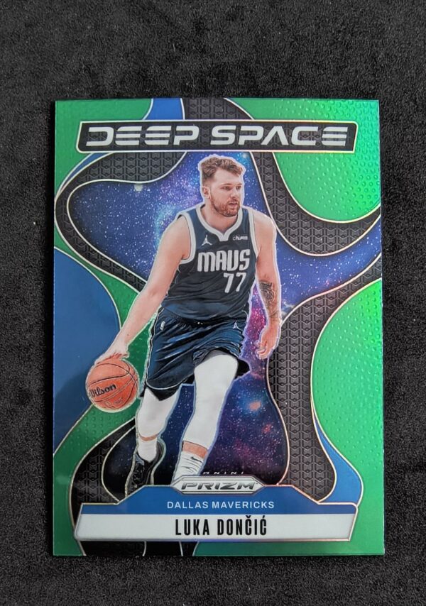 2024-25 Panini Prizm Deep Space Luka Doncic #4 Green