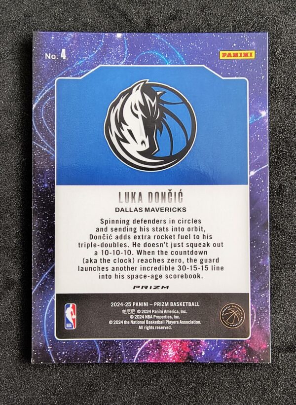 2024-25 Panini Prizm Deep Space Luka Doncic #4 Green