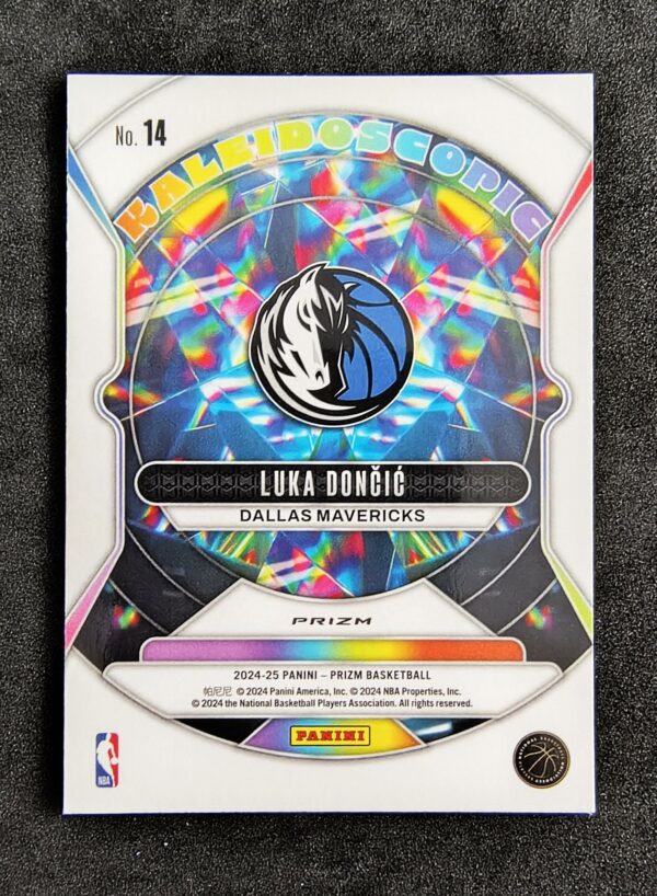 2024-25 Panini Prizm Kaleidoscopic Luka Doncic #14 Fast Break