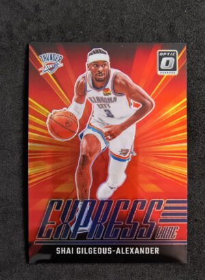 2024-25 Panini Optic Express Lane Shai Gilgeous-Alexander #24 Purple Prizm