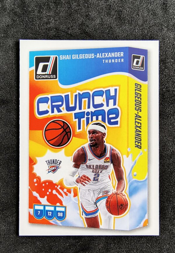 2024-25 Panini Donruss Crunch Time Shai Gilgeous-Alexander #14