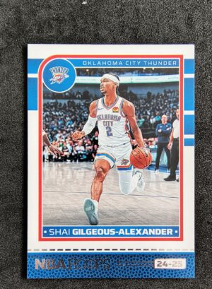 2024-25 Panini Hoops Shai Gilgeous-Alexander #126 Red Back