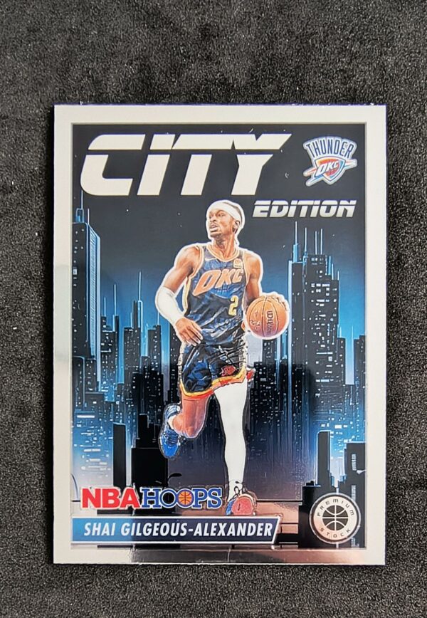 2023-24 Panini Hoops Premium Stock City Edition Shai Gilgeous-Alexander #26