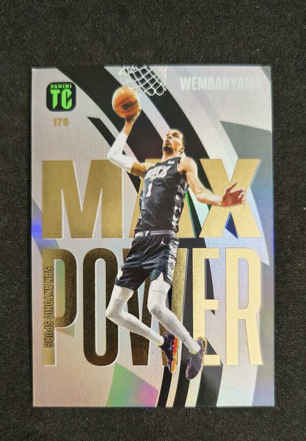 2023-24 Panini Top Class Max Power Victor Wembanyama #179 RC