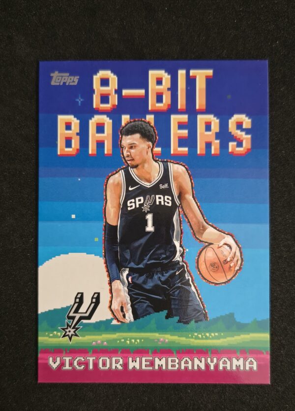 2025-26 Topps 8-Bit Ballers Victor Wembanyama