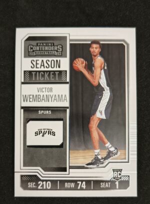 2023-24 Panini Contenders Season Ticket Victor Wembanyama #11 RC