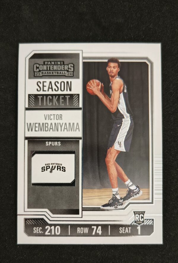 2023-24 Panini Contenders Season Ticket Victor Wembanyama #11 RC