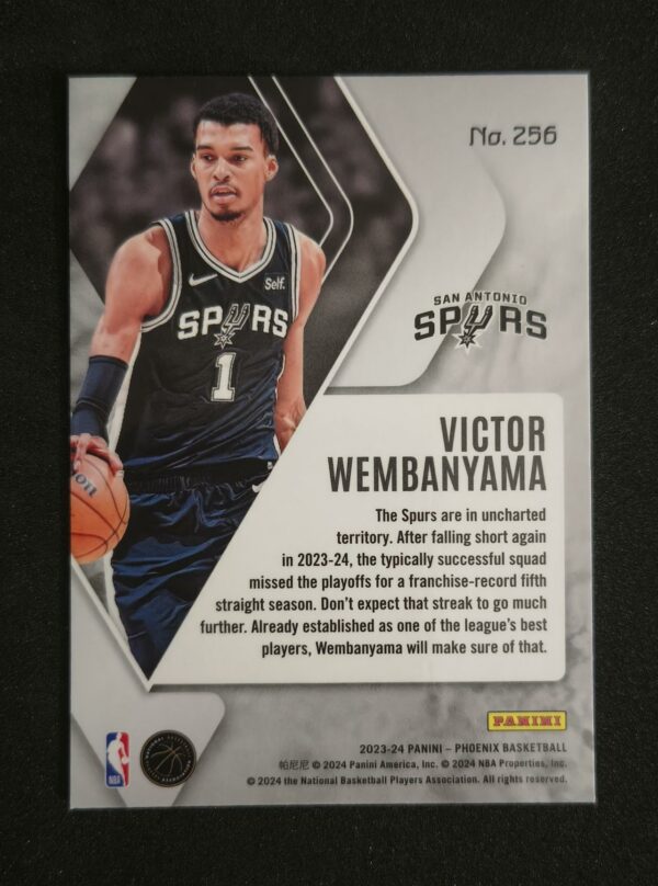 2023-24 Panini Phoenix Victor Wembanyama #256 RC
