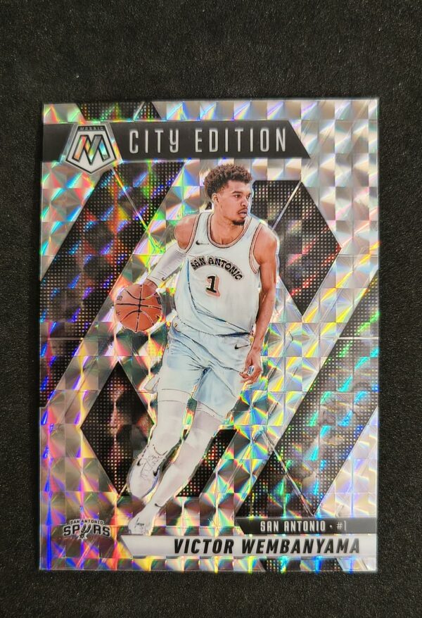 2024-25 Panini Mosaic City Edition Victor Wembanyama #288 Mosaic Prizm
