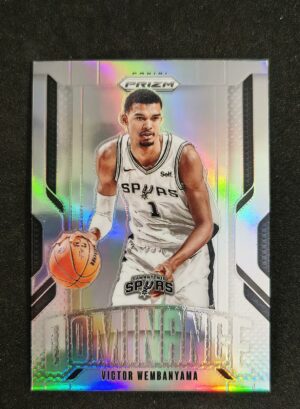 2024-25 Panini Prizm Dominance Victor Wembanyama #7 Silver Prizm