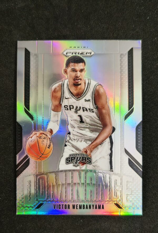 2024-25 Panini Prizm Dominance Victor Wembanyama #7 Silver Prizm