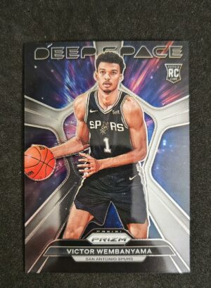 2023-24 Panini Prizm Deep Space Victor Wembanyama #1 RC