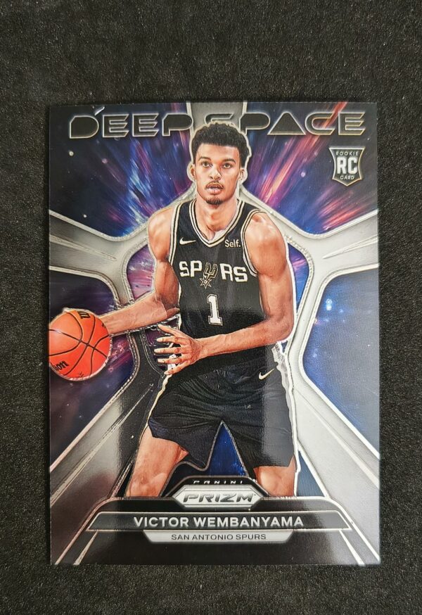 2023-24 Panini Prizm Deep Space Victor Wembanyama #1 RC