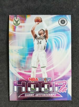2023-24 Panini Hoops Premium Stock Hoopla Giannis Antetokounmpo #9