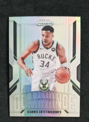 2024-25 Panini Prizm Dominance Giannis Antetokounmpo #4 Silver Prizm