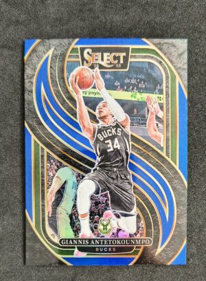 2024-25 Panini Select Giannis Antetokounmpo #137 Premier Level Prizm