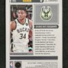 2021-22 Panini Chronicles Luminance Giannis Antetokounmpo #265