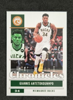 2021-22 Panini Chronicles Giannis Antetokounmpo #1 Bronze