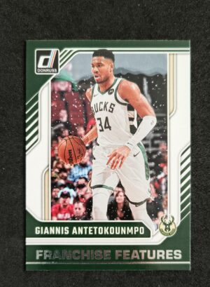2024-25 Panini Donruss Franchise Features Giannis Antetokounmpo #3 Winter