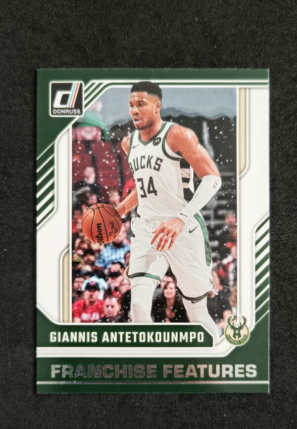 2024-25 Panini Donruss Franchise Features Giannis Antetokounmpo #3 Winter